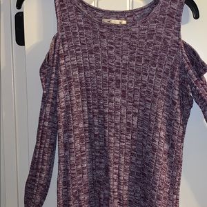 Purple Hollister Long Sleeve Top